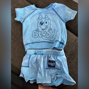 Bluey Kids' Blue Outfit Set